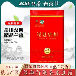 泾县兰香2025新茶泾县茶叶汀溪大南坑高山茶铁罐装安徽绿茶250g