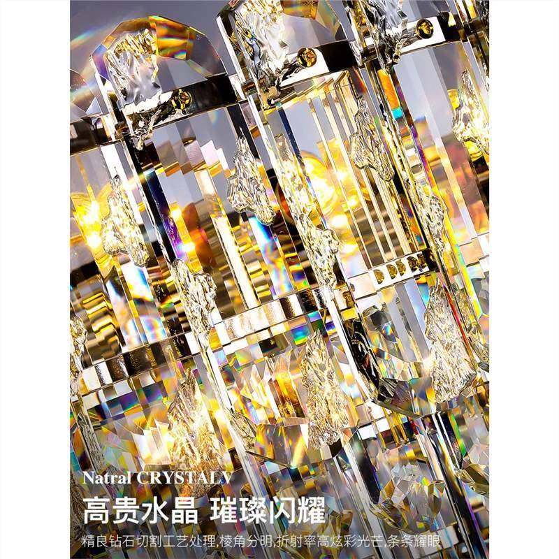 轻款奢水晶吊灯75客设厅灯简代现约大气2025新主卧室灯计师中山灯,家装灯饰光源,智能吊灯,淘宝优惠券,粉丝福利购,淘宝优惠卷