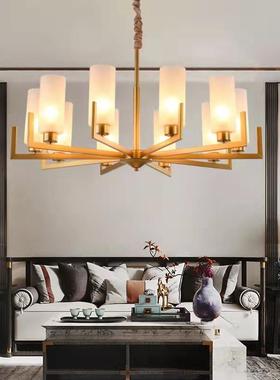 新式客吊灯现代简约厅灯47365饰中中国风大气家用卧室餐厅灯具