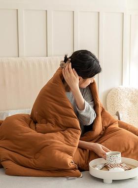 A6L纯洗可机可水棉针织棉天F766MMS7竺棉裸睡洗婴儿A类春秋冬被子