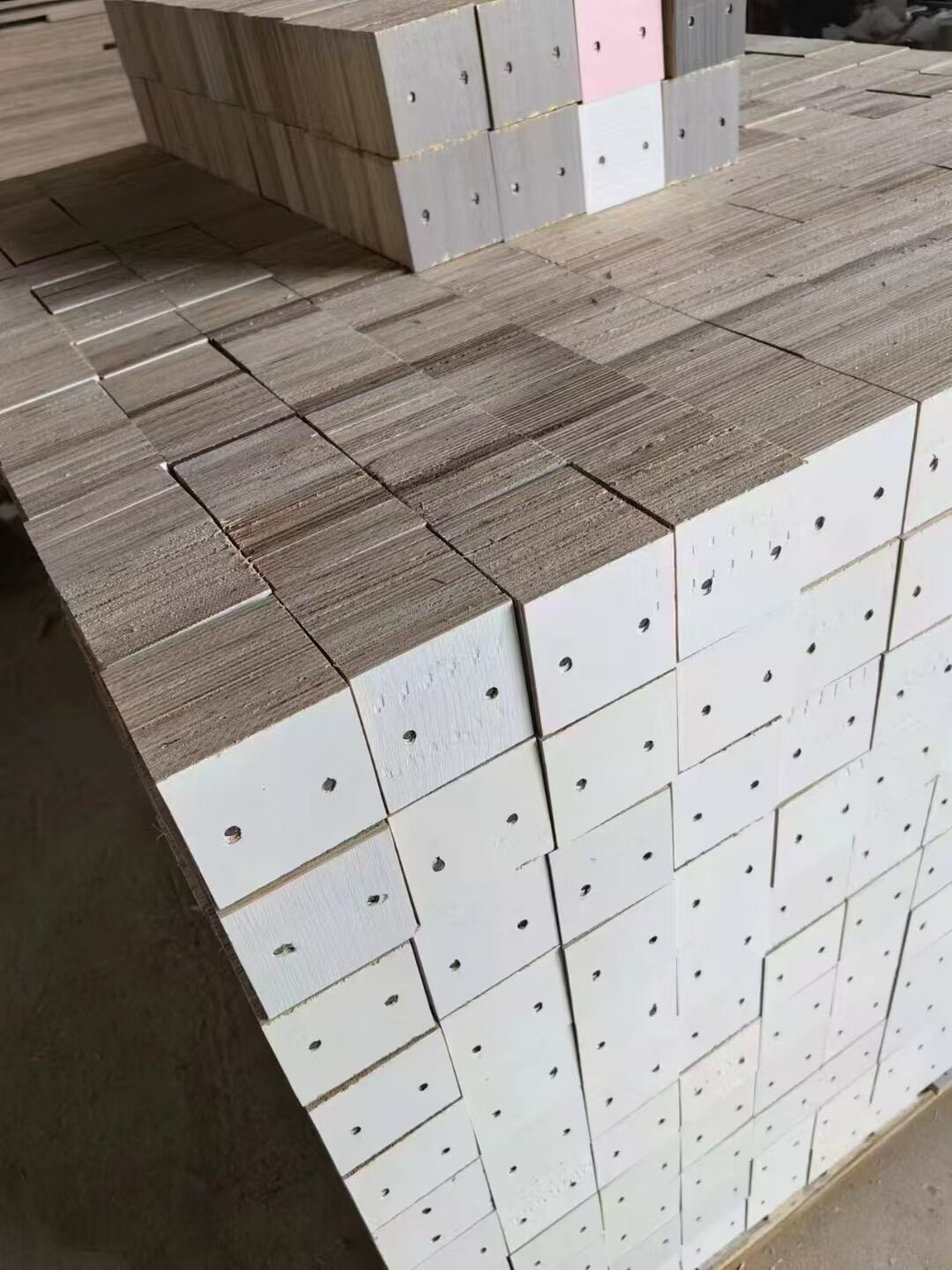 木箱托盘脚墩多层熏蒸胶合板快递打包木条垫脚可出口其他木材