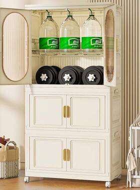 欧层式儿童19611衣柜整理收纳柜子免安装物家柜用可折置叠多塑料