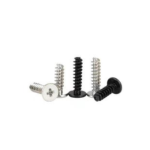 镍C平十字自攻平尾镀螺丝薄头大平扁B平头十字871自攻头钉M1.2