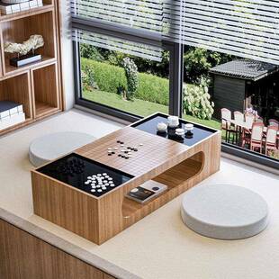 围桌榻榻中国米象棋桌两棋20211202用棋盘桌多功日能茶几式地台桌坐地炕桌