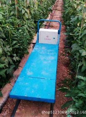 电动遥大棚JAJ轨道车可加护栏载5输00K重G农业好帮控手智能运工具