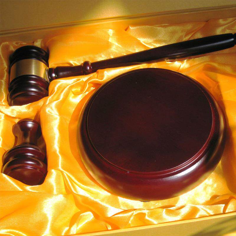 拍卖锤法子法槌拍卖槌会义公关展示用品34535官官锤拍卖师专用锤