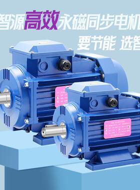 高效节能电动机永磁YE5工业电机380V/220V大功率B3B5B35
