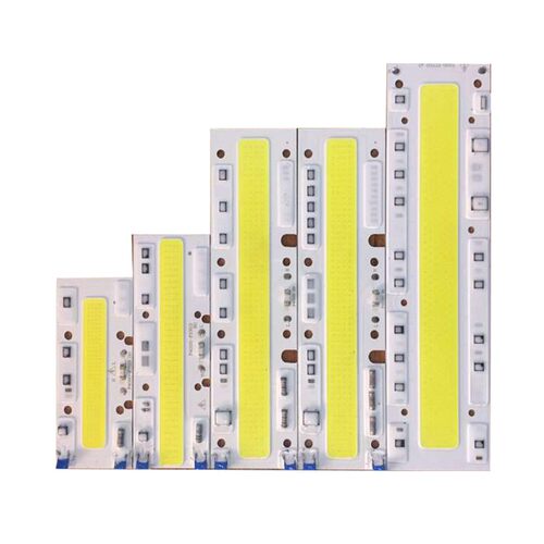 220V免驱动COB长条面光源30W50W70W100W泛光灯大功率LED灯珠110V