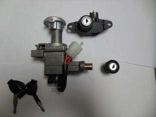 铃木丽彩QS125T-2/QS100T/锋彩/车锁/套锁/电门锁/全车锁电码防伪