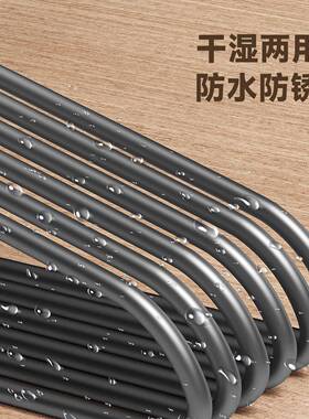 空铝合太金衣架制无痕家铝用挂衣收IIJ纳挂衣架挂衣衣撑衣架衣服