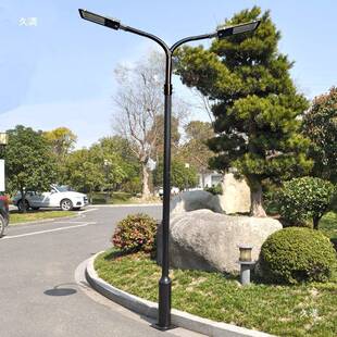 庭院灯头户外景灯草坪头公园杆灯多小区物观业路灯维庭院灯头修高