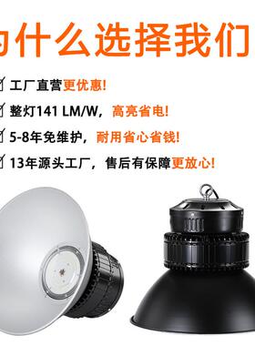 ld鳍片工矿灯100W15棚0W工厂车间仓球场库厂房照明YG-GJM-4灯高天