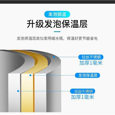 商蒸汽盘管开水超大容量工汽业盘AEM管烧水炉桶开水用器单层双层