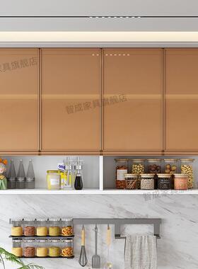 实木铝合货金厨生卫31968房吊柜墙壁柜间阳台墙上橱柜挂墙储物收
