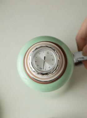 65己墨款316不锈钢保温用壶家焖茶壶机械温显便携户外保暖壶水新