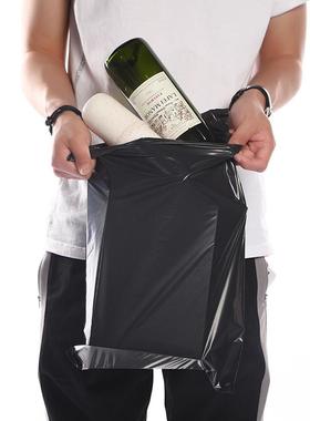 快打包袋黑色加厚PXU防号水电商递物发流服装包装货大塑料快递袋