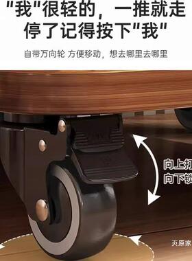 发边几边柜移动QJL茶桌家用茶台茶茶水柜小几沙厅客阳台小桌子侧