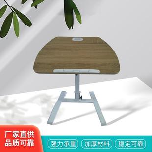 可叠升降讲桌办B16可移折动懒人公桌站立自动沙JPA发床边电台脑讲