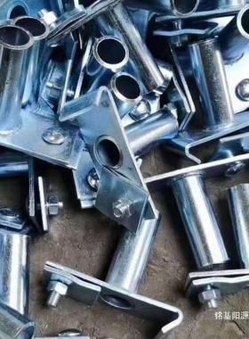 新型工字钢定位桩外架悬挑钢底管固定桩62532滑套套扣座梁移活动