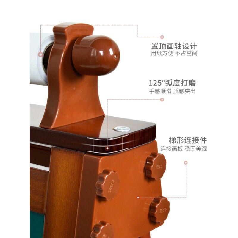 木制绘画板无尘小磁黑板支架式家FOS幼儿童写字画性画用架童车座
