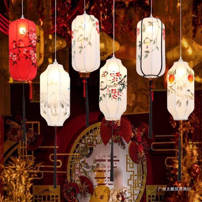 灯KID婚庆装饰婚礼中式笼复古新式国潮古风笼古风手工灯灯笼挂中