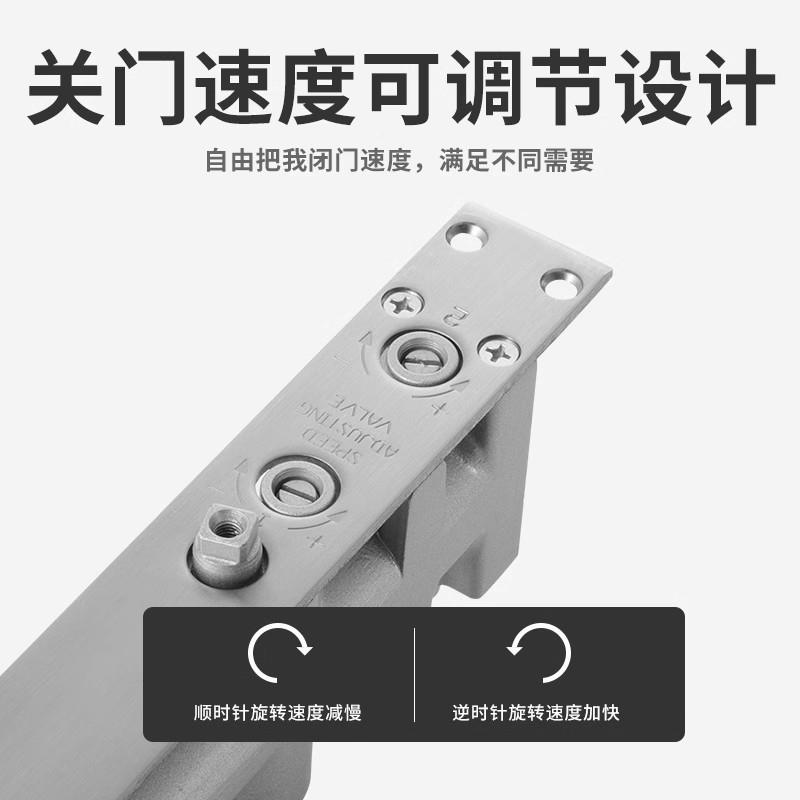 关门器缓器装外开闭门器开暗MWO内藏式内缓冲自动开关闭门冲器
