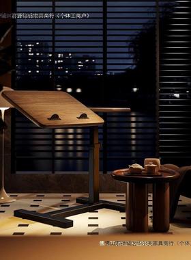 电床边桌17351升可移动懒人书桌卧室子降折叠脑桌床上沙发桌小家