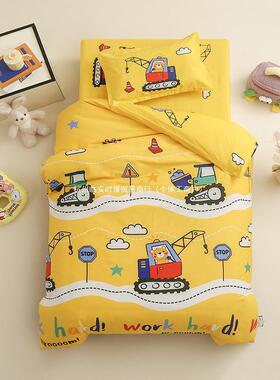 幼套园儿被子三件套纯被含芯六件套宝宝婴棉儿童77033入园午睡午