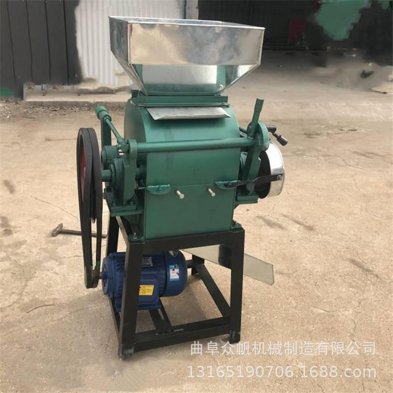 电油动黄SWC豆燕麦挤扁机小型破碎机坊用粮食挤扁机厂扁挤家现货