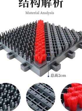 户外下雪天进防外滑地垫酒店门大门口FKJ6TT5S脚垫室入门垫商户用