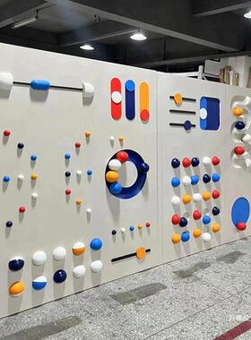 翻转翻转翻大型室球乐幼PBF儿动园网红趣味内商翻场墙面墙互儿童