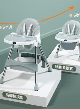 宝宝餐DLF餐椅饭可折叠便吃椅携式家用婴儿学坐子儿童多功能桌椅