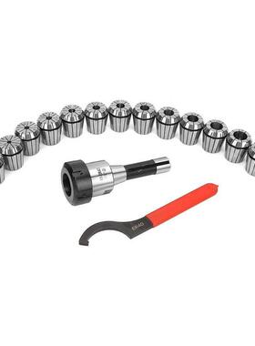 R8-ER40夹头套TELI202315装PC床S公英制R8柄筒装夹套15只筒夹+扳