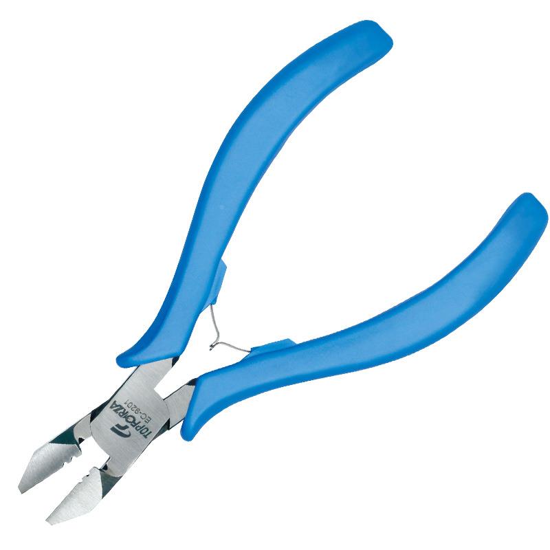 拓伏E钳C-921斜锐嘴钳日式钢丝斜口钳偏0口子钢丝钳剥线EC-9201钢