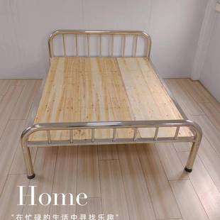 不锈钢床床家用加粗厚米双加米特厚床架防虫防潮铁人泰好8008艺床