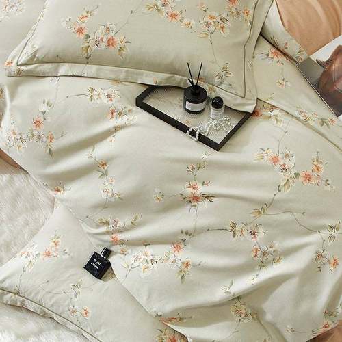 秋冬-全棉加厚磨YLN毛花卉件1.51套.8m床单款纯棉被套床笠床四上