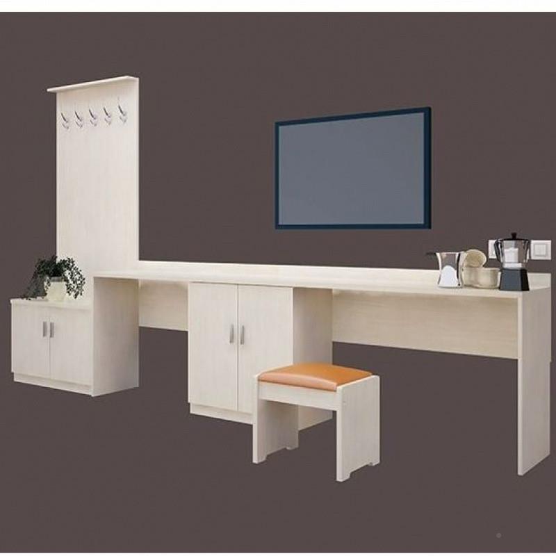 hJ现做M3MdYWtF行快捷店电视柜S写字台商务公寓家具宾馆李酒架挂