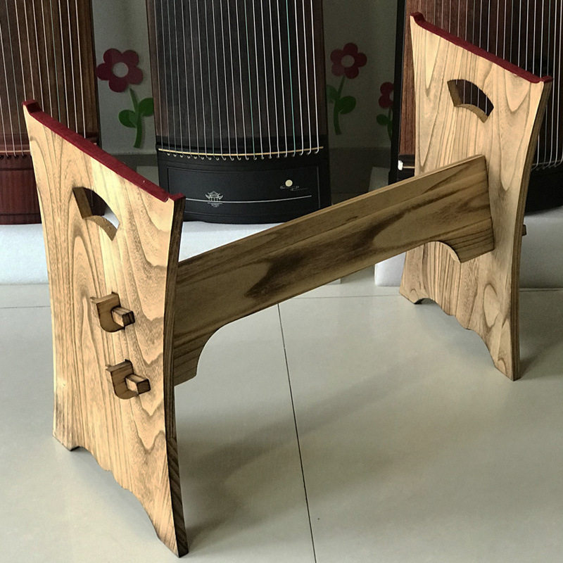 纯桐木古筝琴架便携H型通用