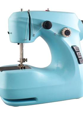 211便15507携式家用纫机电动你小型吃厚型微缝缝纫机X2迷0