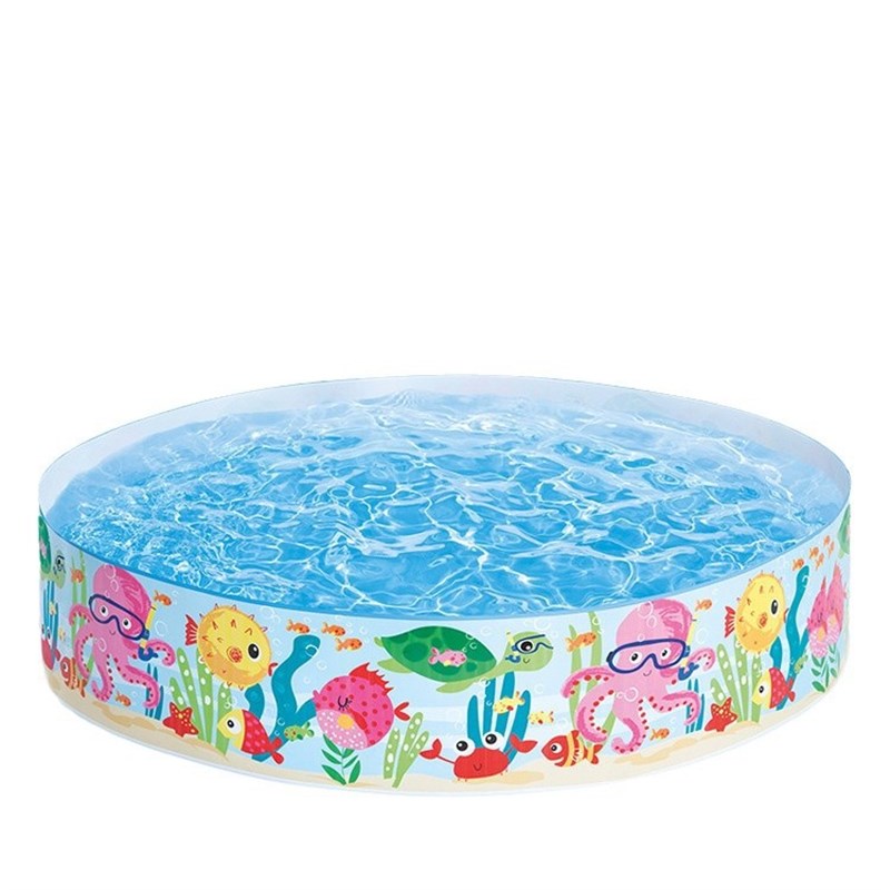 intex 56452 游泳池 硬胶水池家庭儿童戏水池 海洋公园