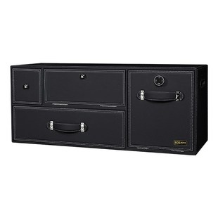 车用后背收纳多功能85cm轿车SUV 锁车载后备箱储物箱 新款 数字密码