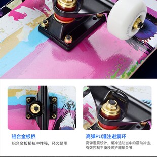 sway斯威厂家成人刷街四轮滑板儿童初学者青少年滑板双翘板