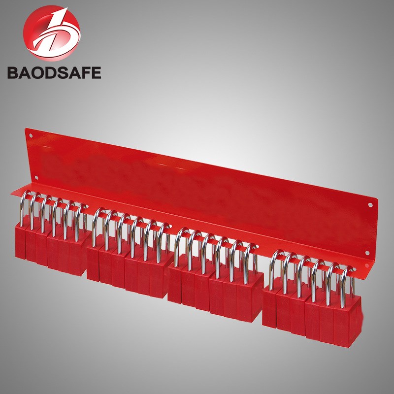 金属锁具Z8604挂锁架携式锁具站 可挂二十把锁简易式安全锁管理站