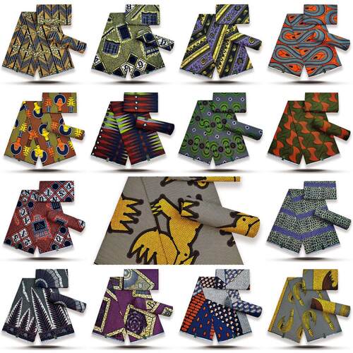 非洲蜡染布african vlisco hollands wax Ankara print fabric