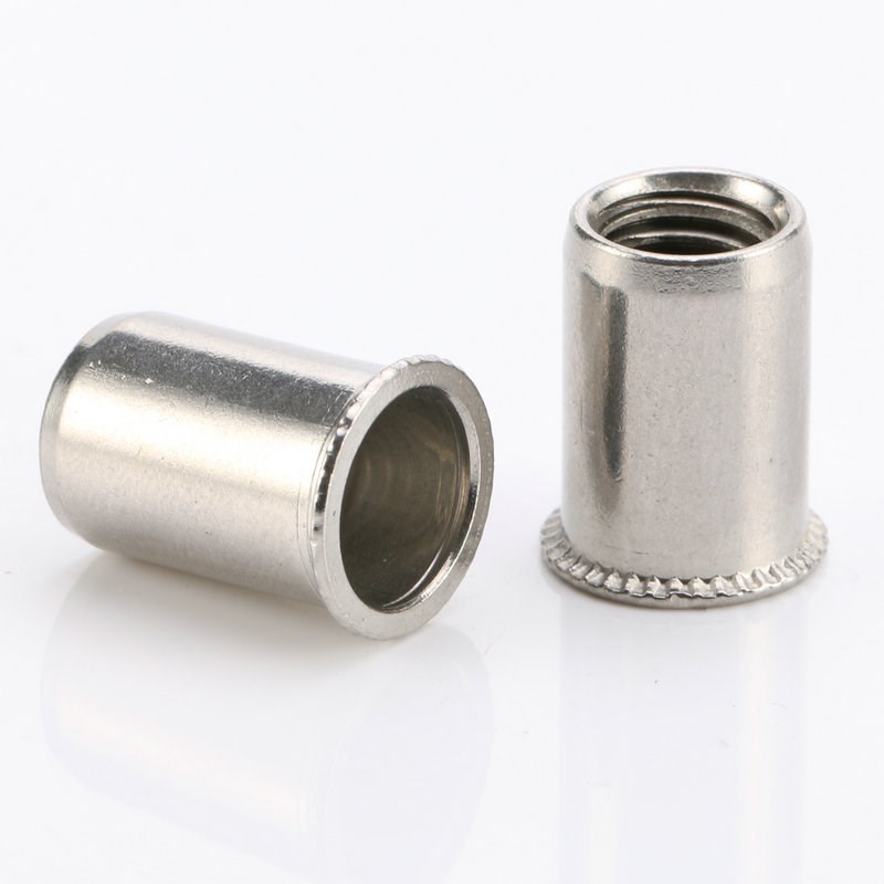 圆柱光身小沉头拉铆螺母 M4-M12不锈钢拉铆拉帽螺母现货供应304