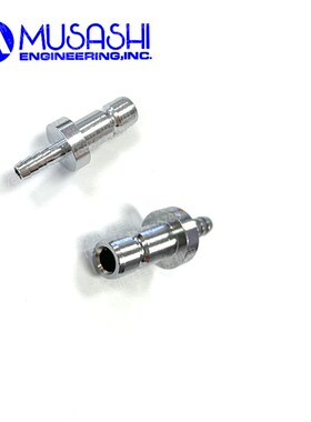 武藏空压快速接头QP-TK1竹节式 日本MUSASHI插座快速接头气动配件