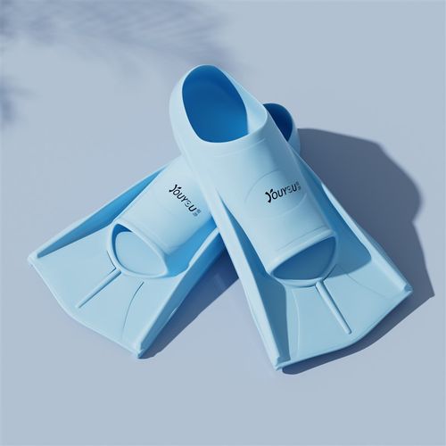 游泳脚蹼女自由泳专用儿童专业训练短脚蹼蛙泳鸭脚板浮潜水装备男