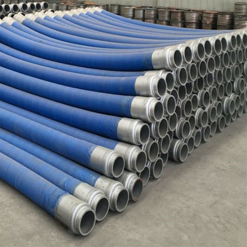 混凝土胶管橡胶软管 钢丝缠绕胶管 耐磨桩机软管