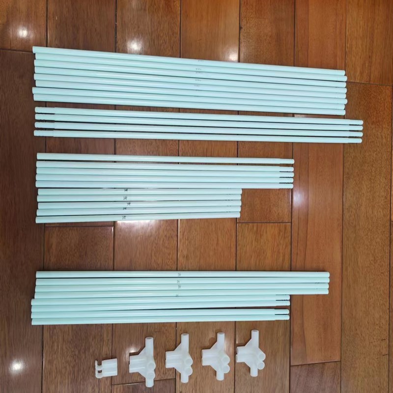 家用方顶坐床式烤漆单支架 宿舍款全框蚊帐支架铁艺烤漆杆子