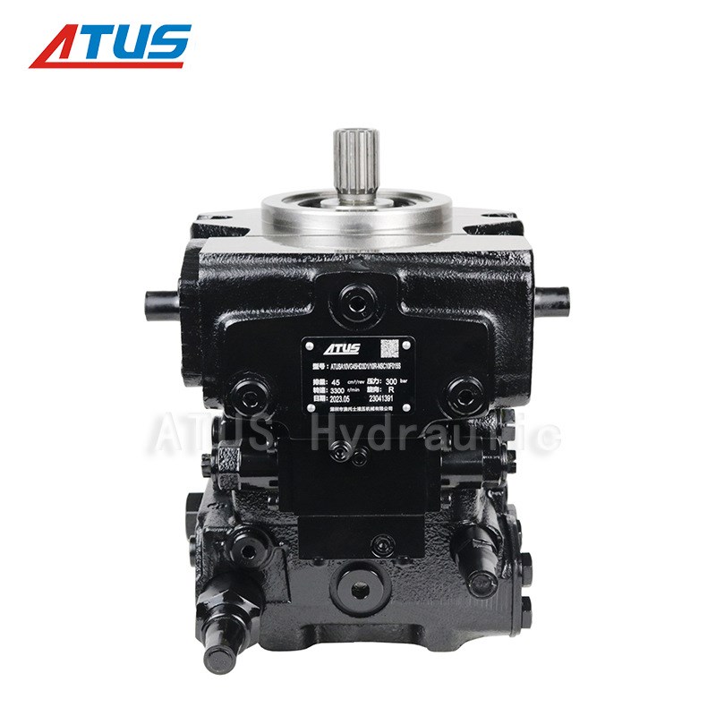 采棉机液压系统油泵A10VG45闭式系统变量柱塞泵 行走 高压液压泵